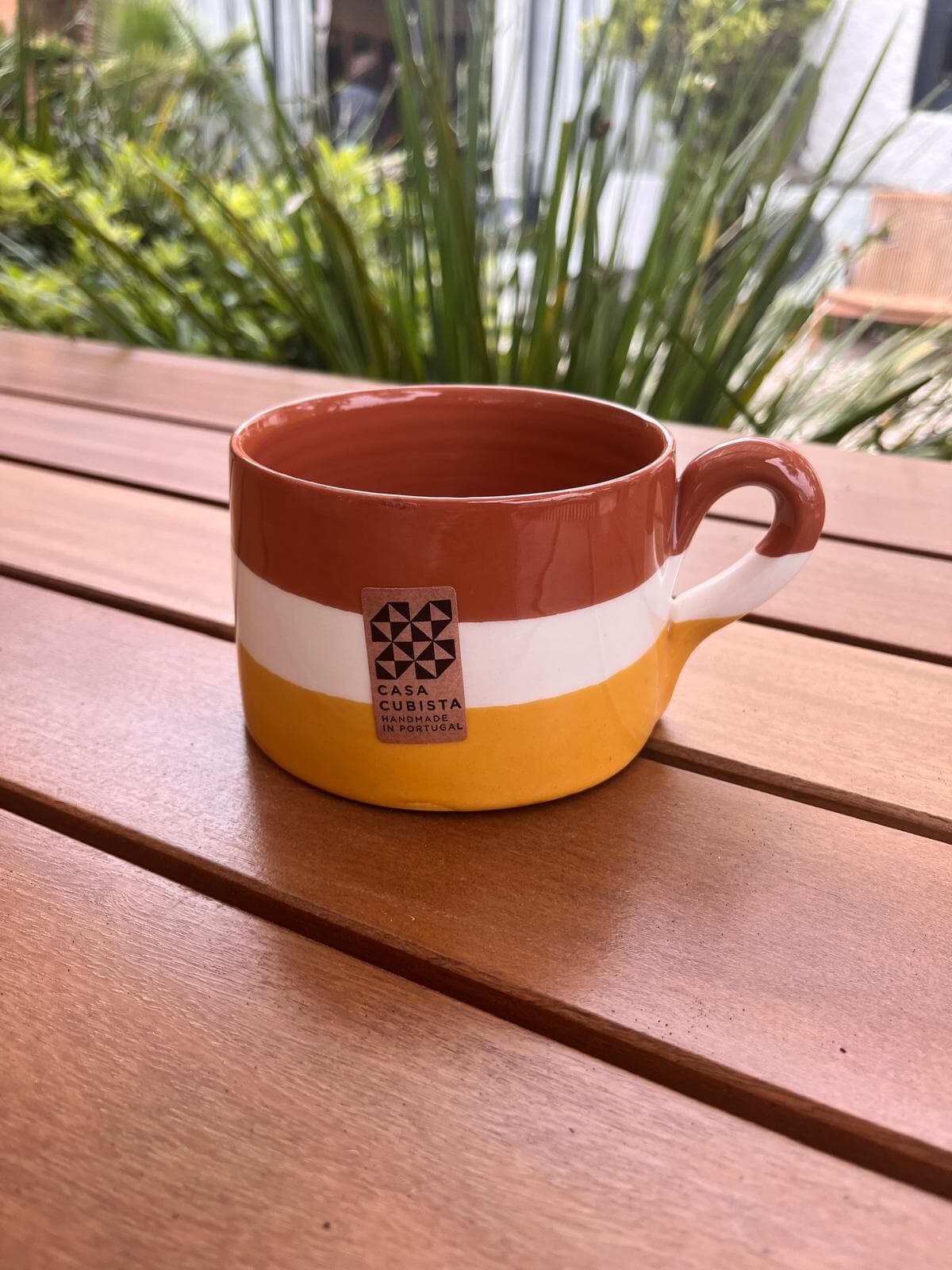 Flat Mug Tercios Yellow