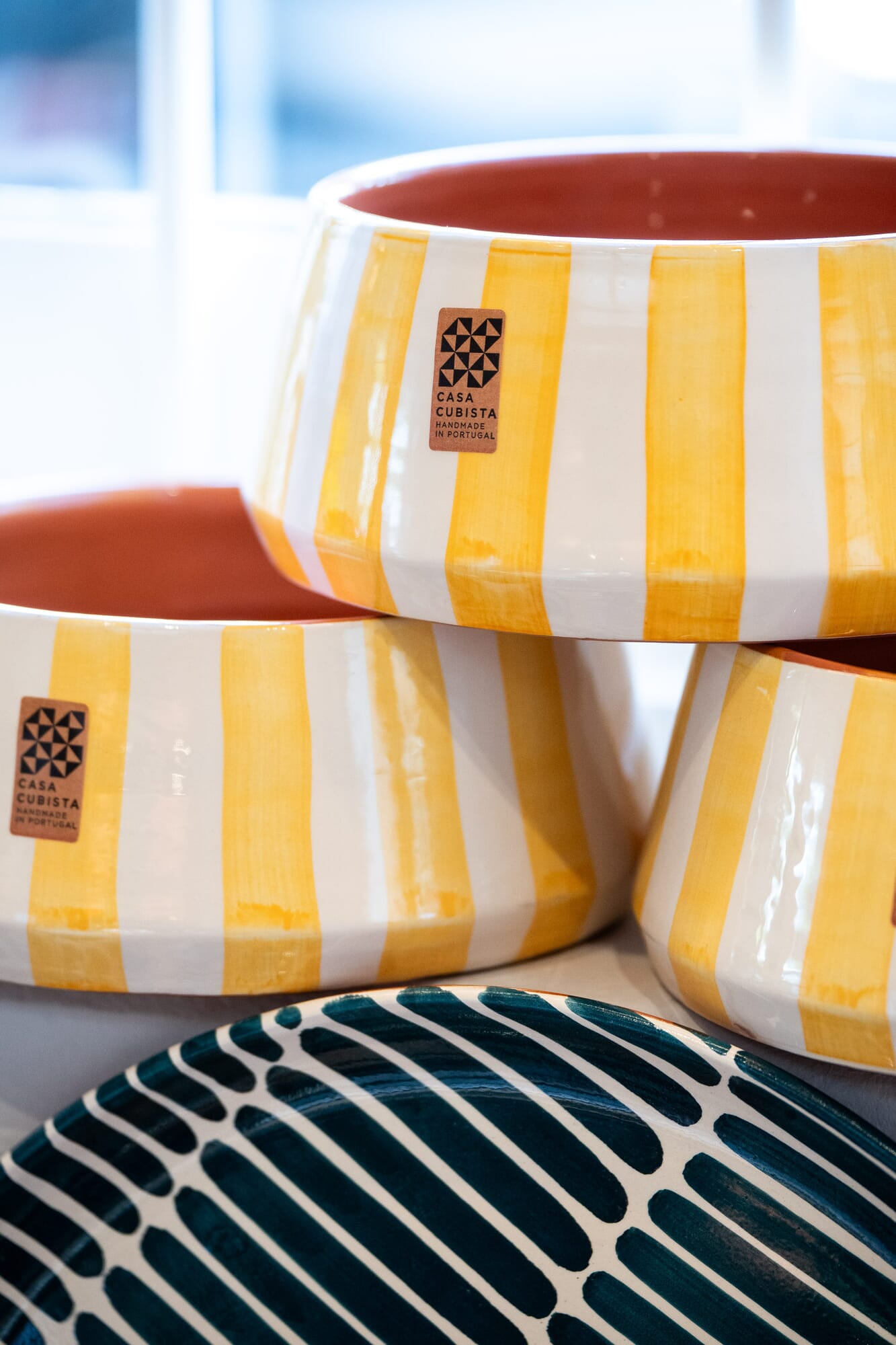 Ensaladera Bold Stripe Yellow - Imagen secundaria