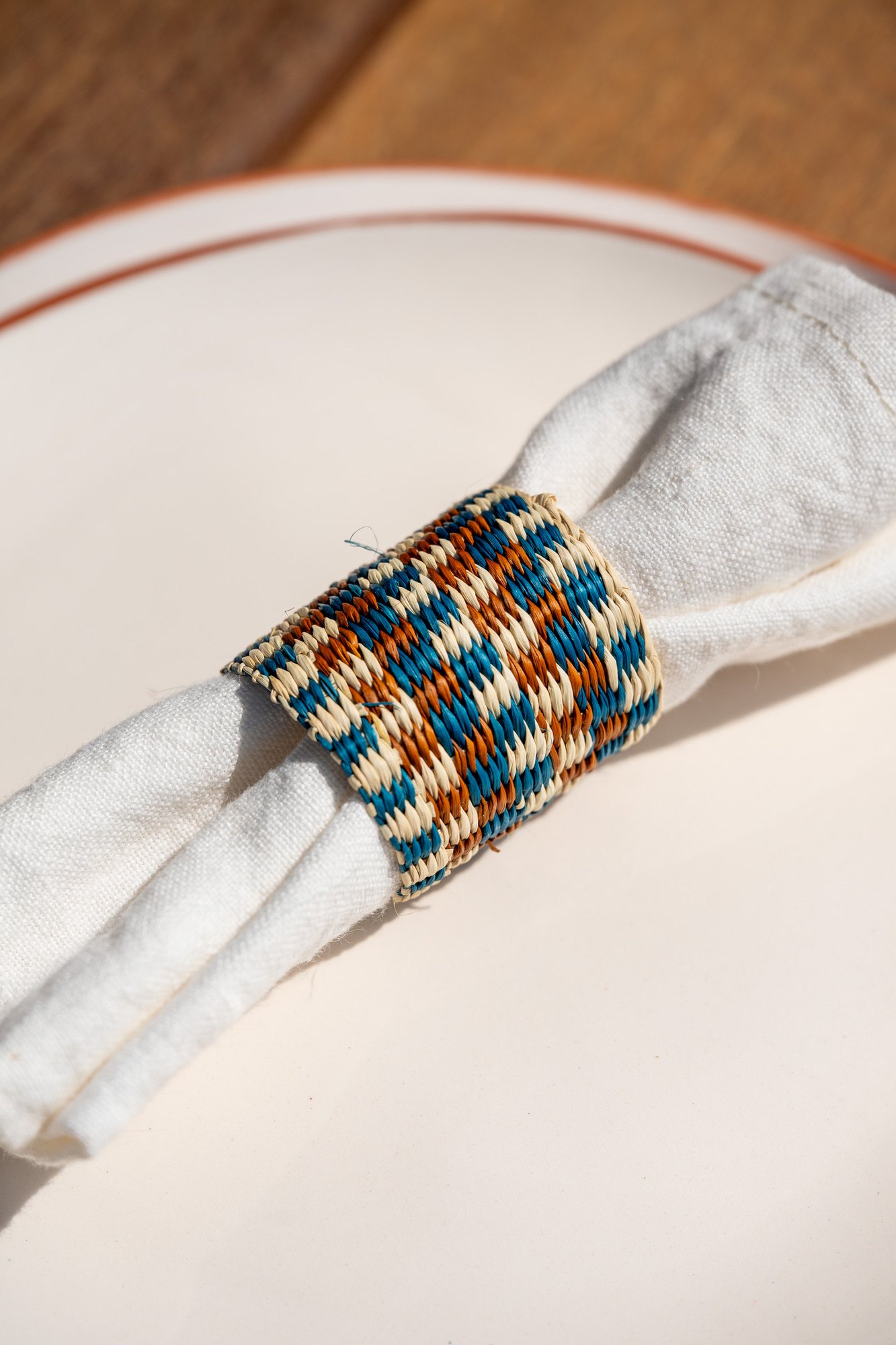 Napkin Ring Iraca