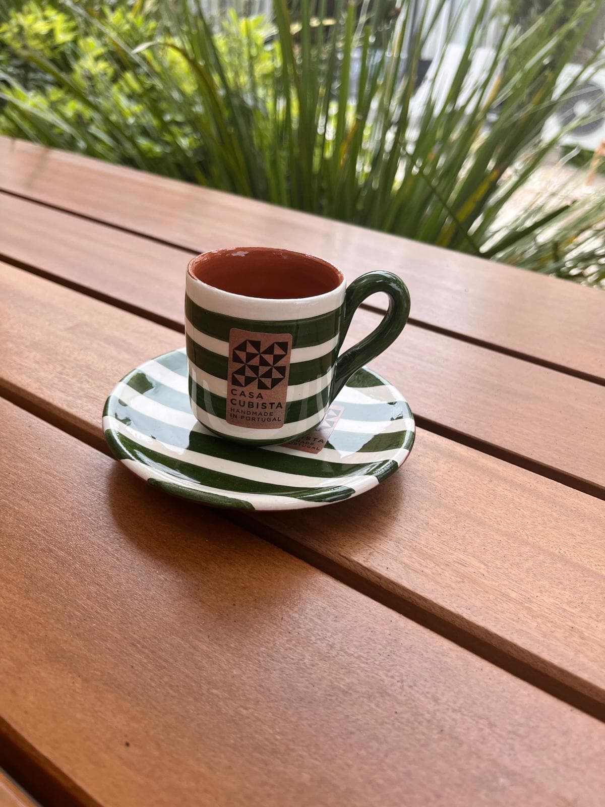 Juego Espresso Horizontal Dark Green