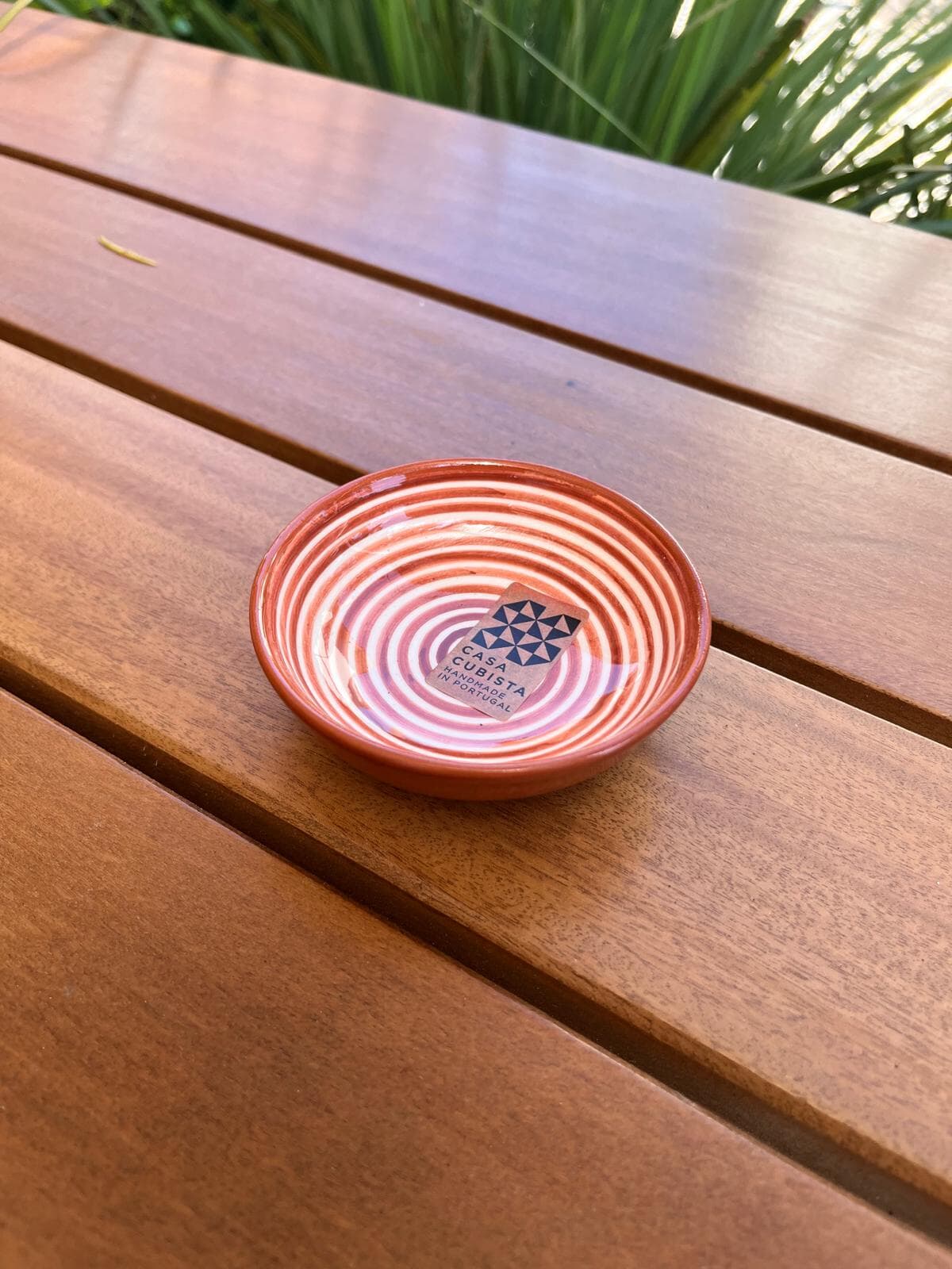 Mini Bowl Classic Stripe Terracota