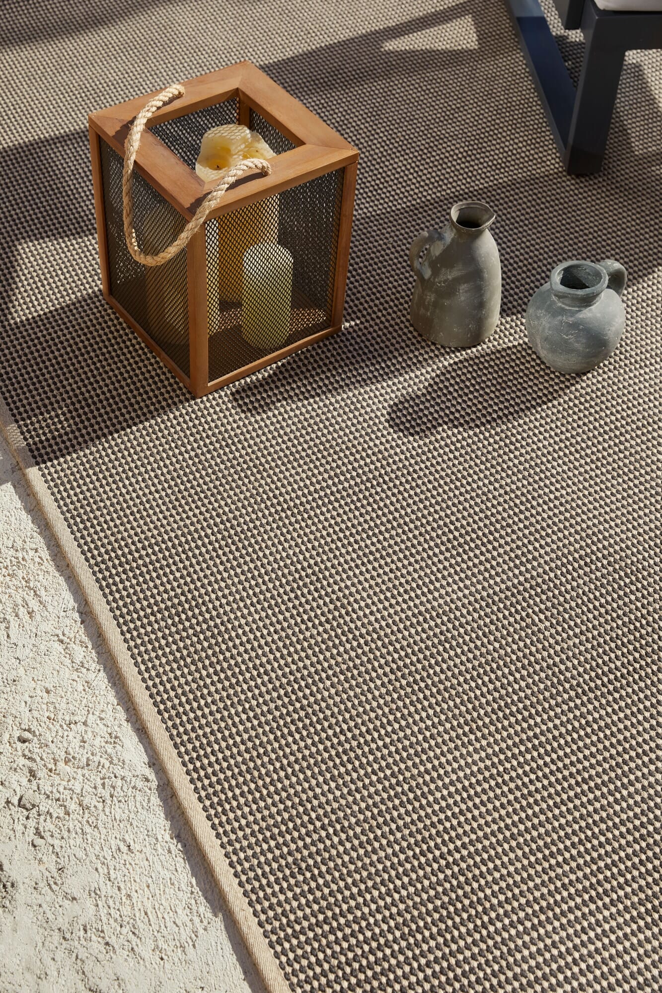 Alfombra Terra Atacama Coconut Black - Imagen secundaria