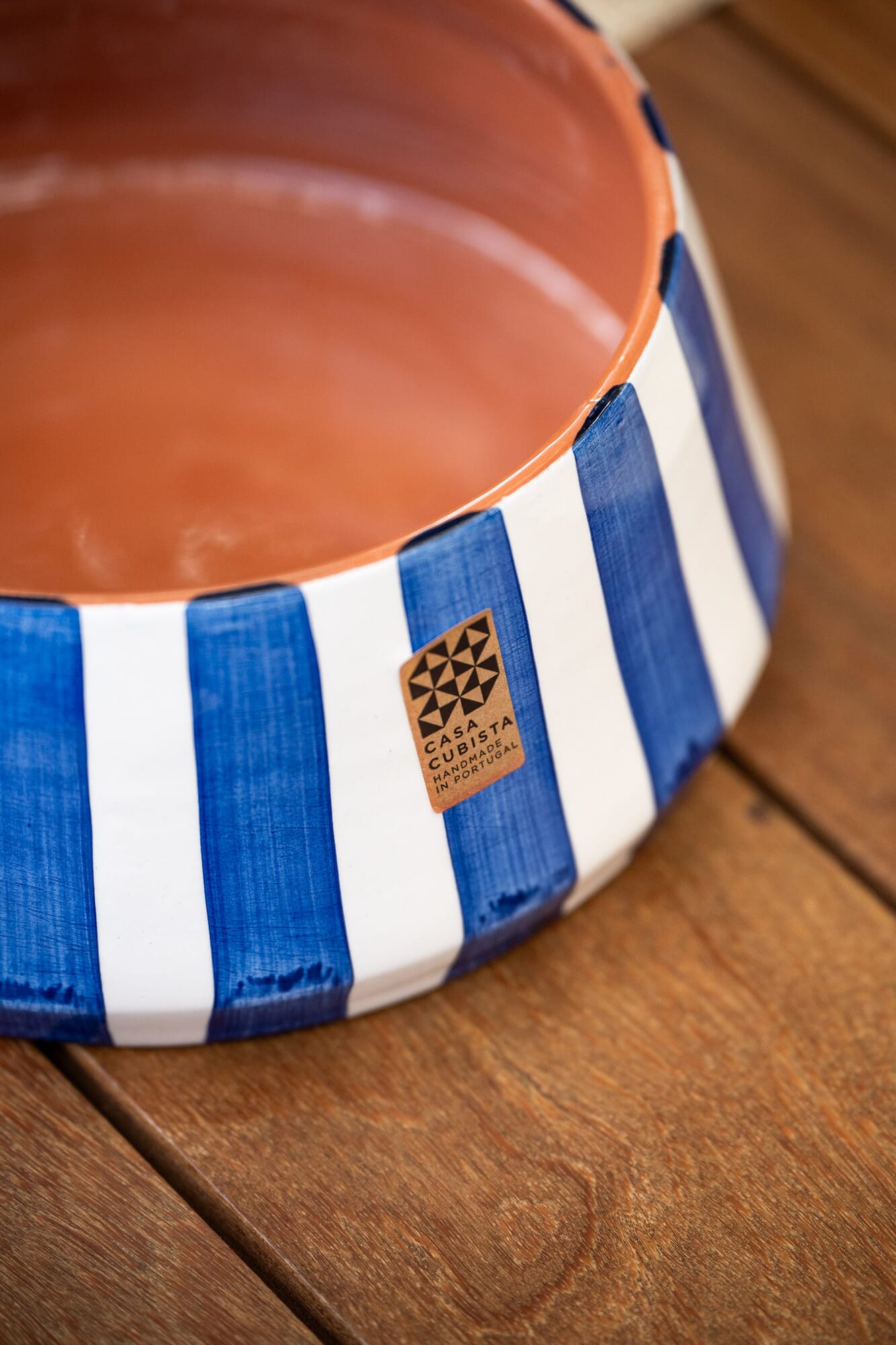 Ensaladera Bold Stripe Blue - Imagen secundaria