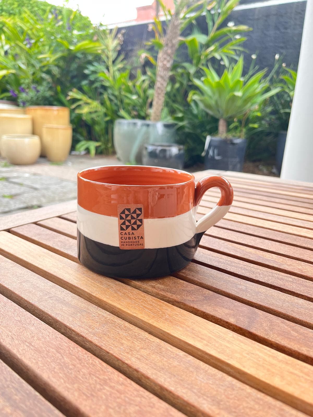 Flat Mug Tercios Black