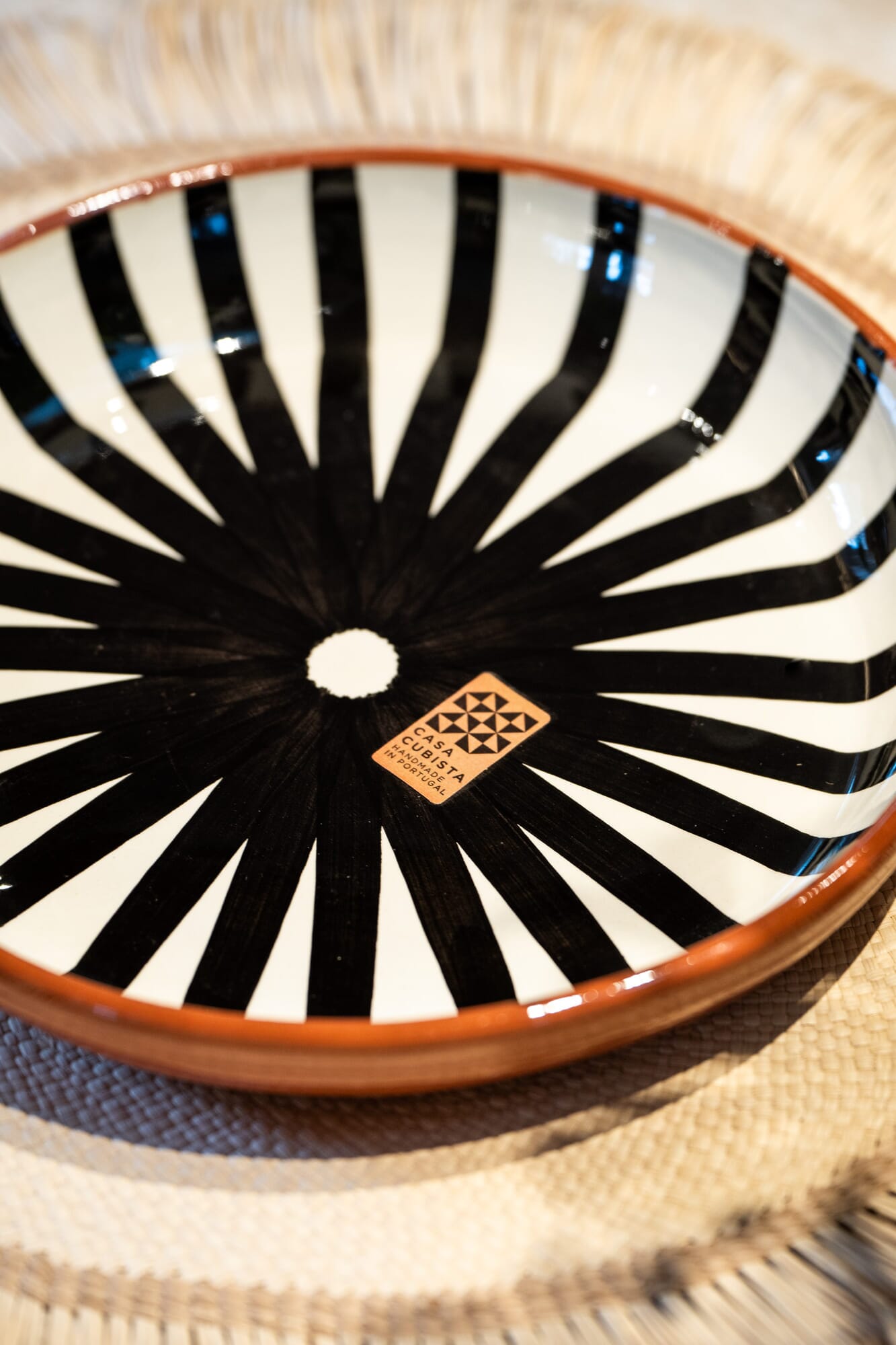 Large Bowl Ray Black