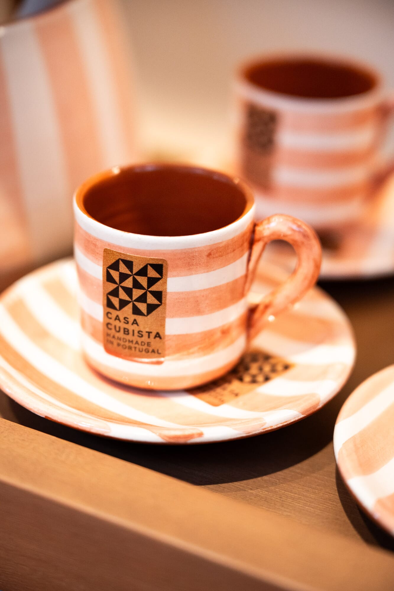 Juego Espresso Horizontal Terracota