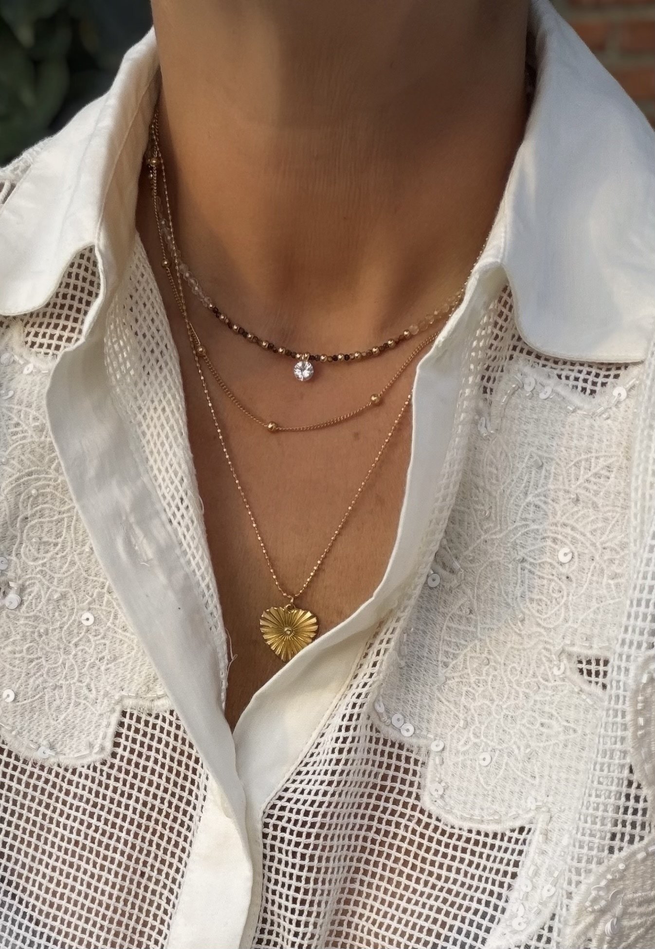 Collar CORAZON en acero