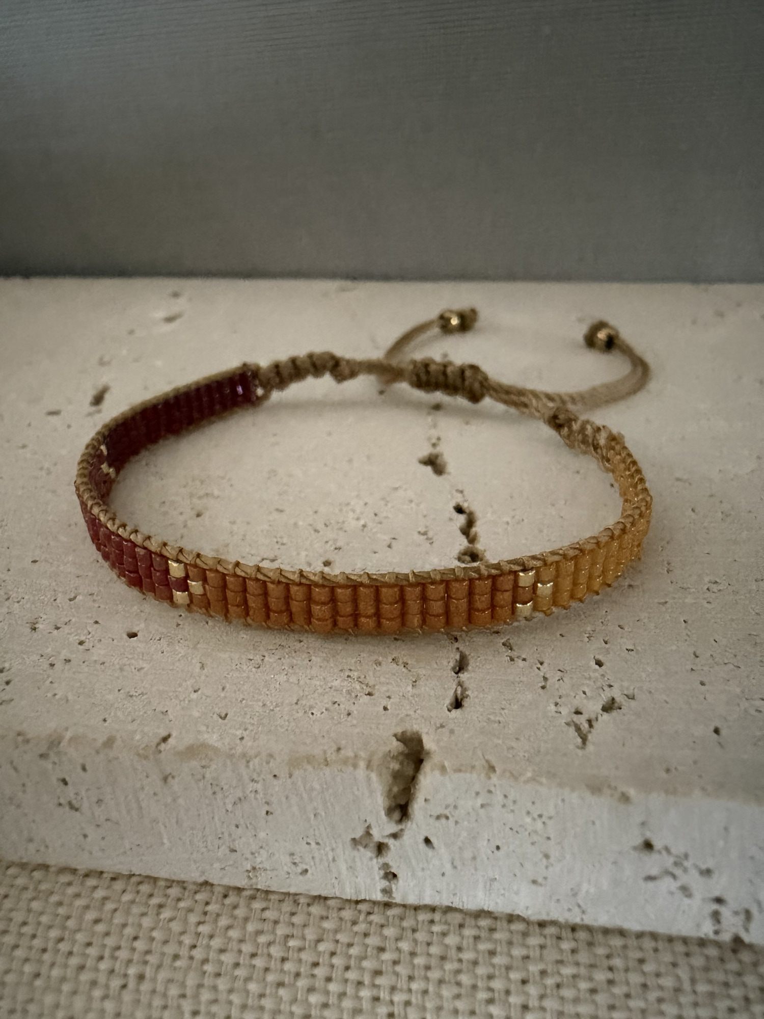 Pulsera AMANECER tejida