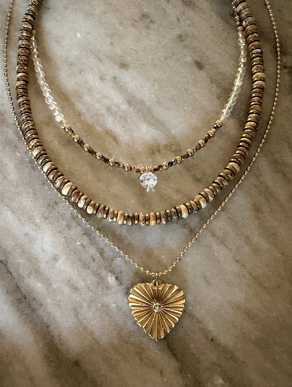 Collar CORAZON en acero
