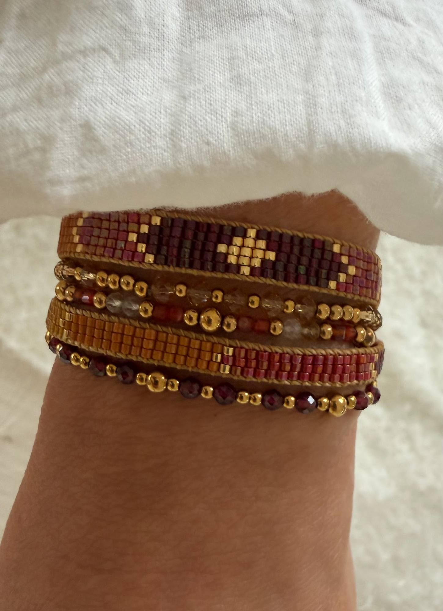 Pulsera ATARDECER tejida