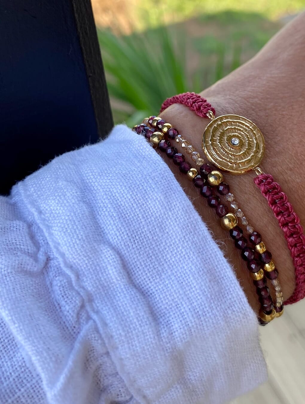Pulsera HOPE tejida