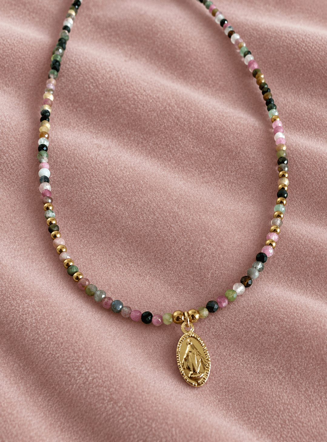 Collar MILAGROSA de piedras naturales