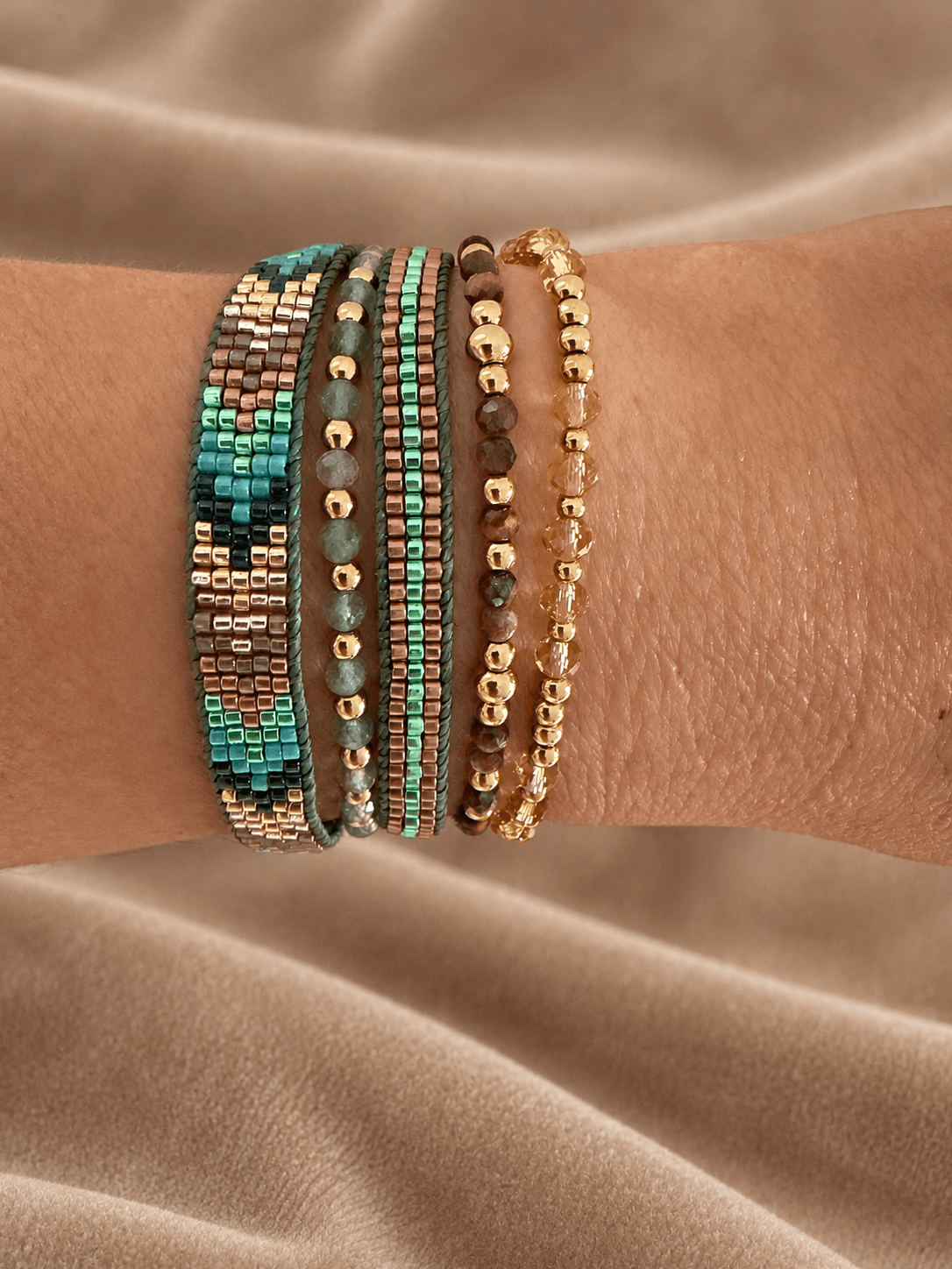 Pulsera SEVILLA tejida