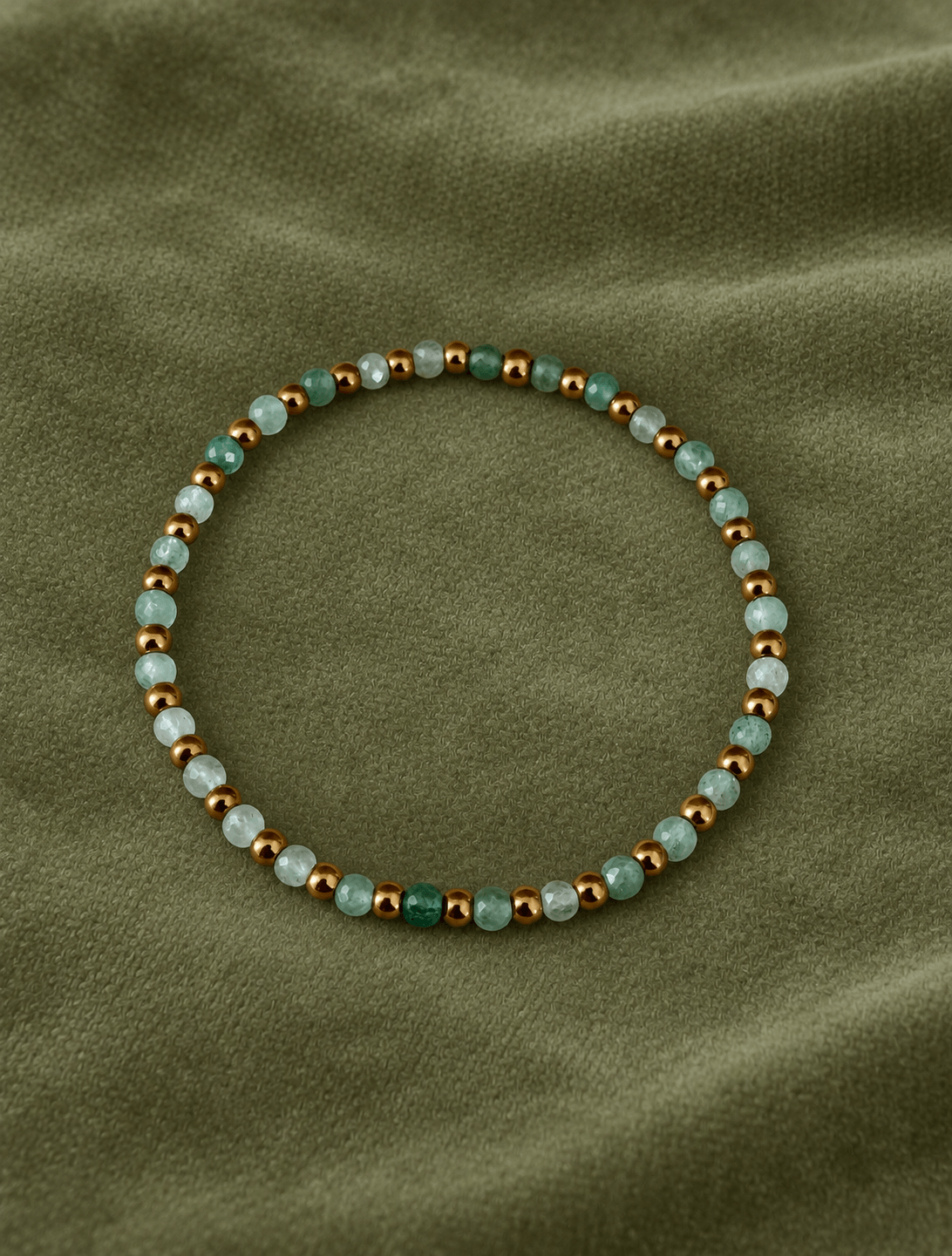 Pulsera DALLAS en acero y piedras naturales