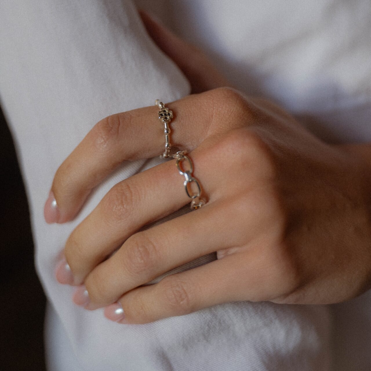 Anillo ROSARIO en Plata 925