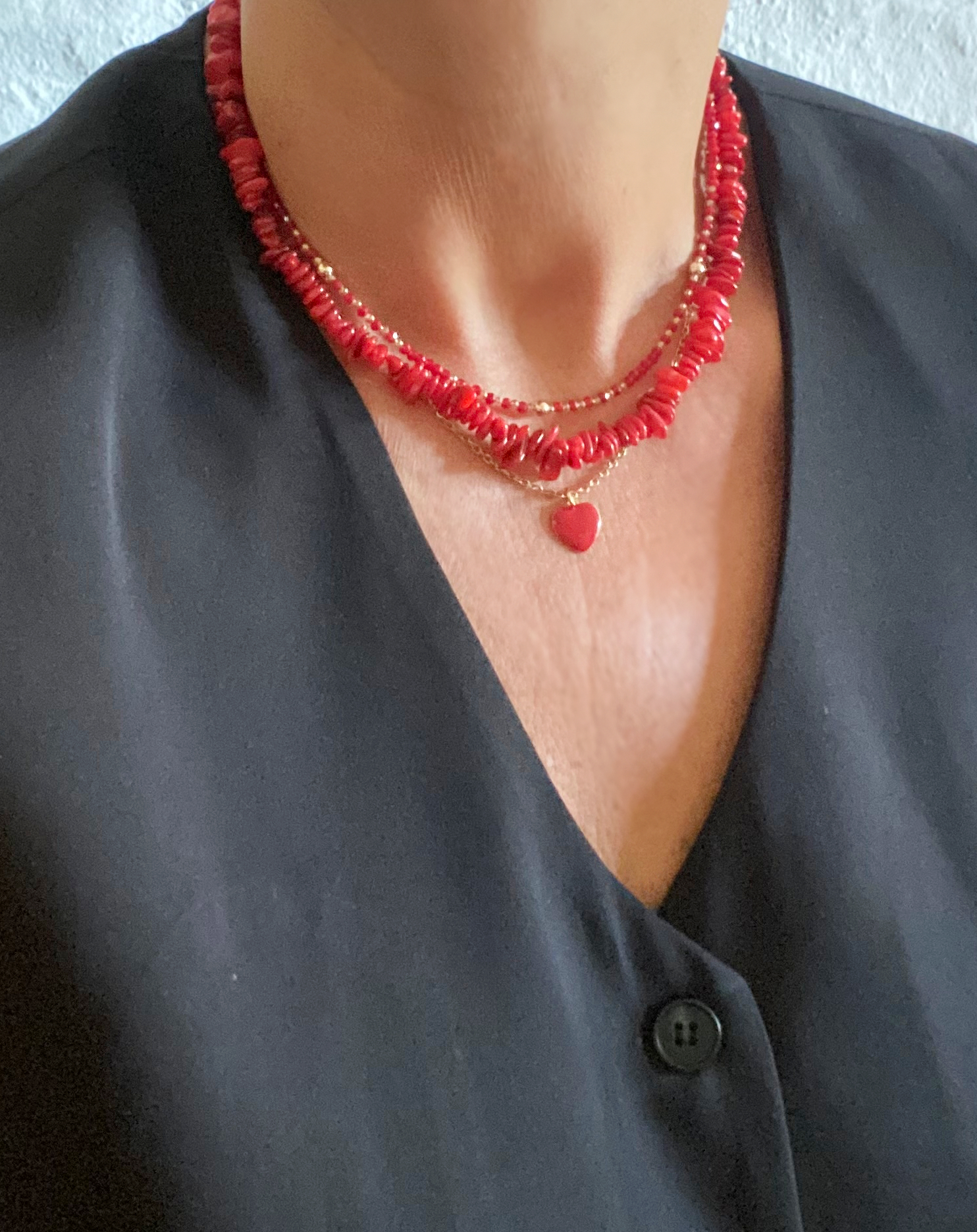 Collar CORALINA en acero