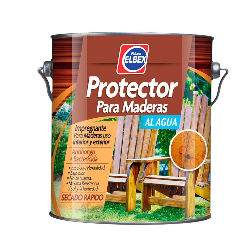 PROTECTOR AL AGUA 0.9 lts CAOBA AMERICANO