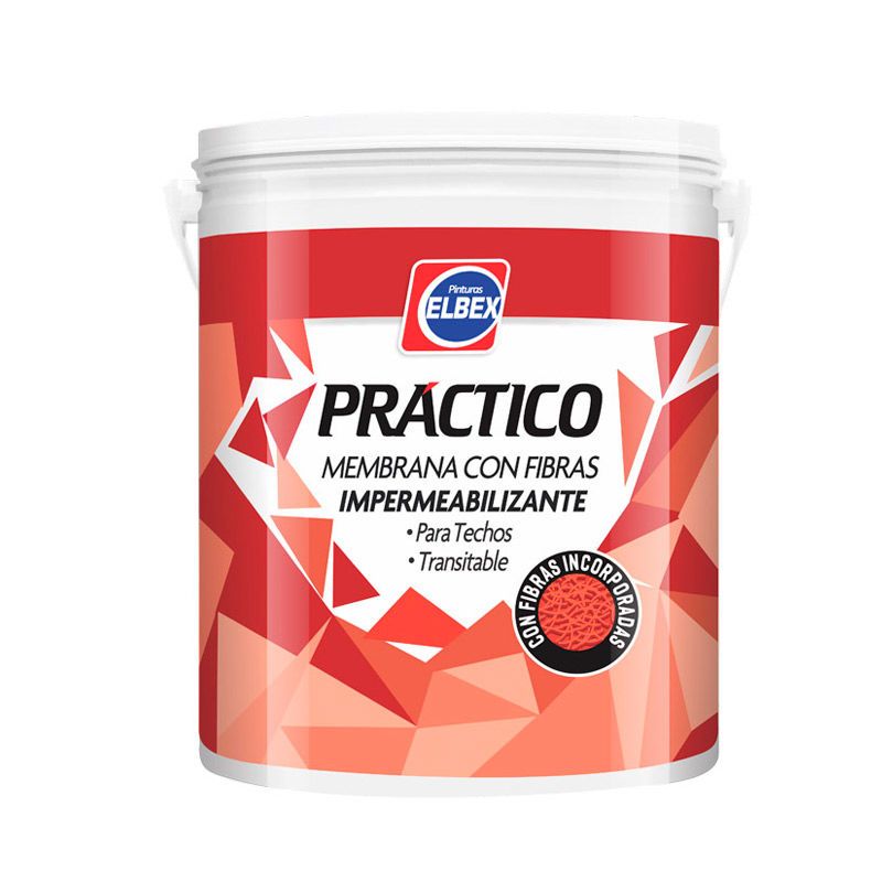 MEMBRANA LIQUIDA PRACTICO CON FIBRA 20 LTS OFERTA!!