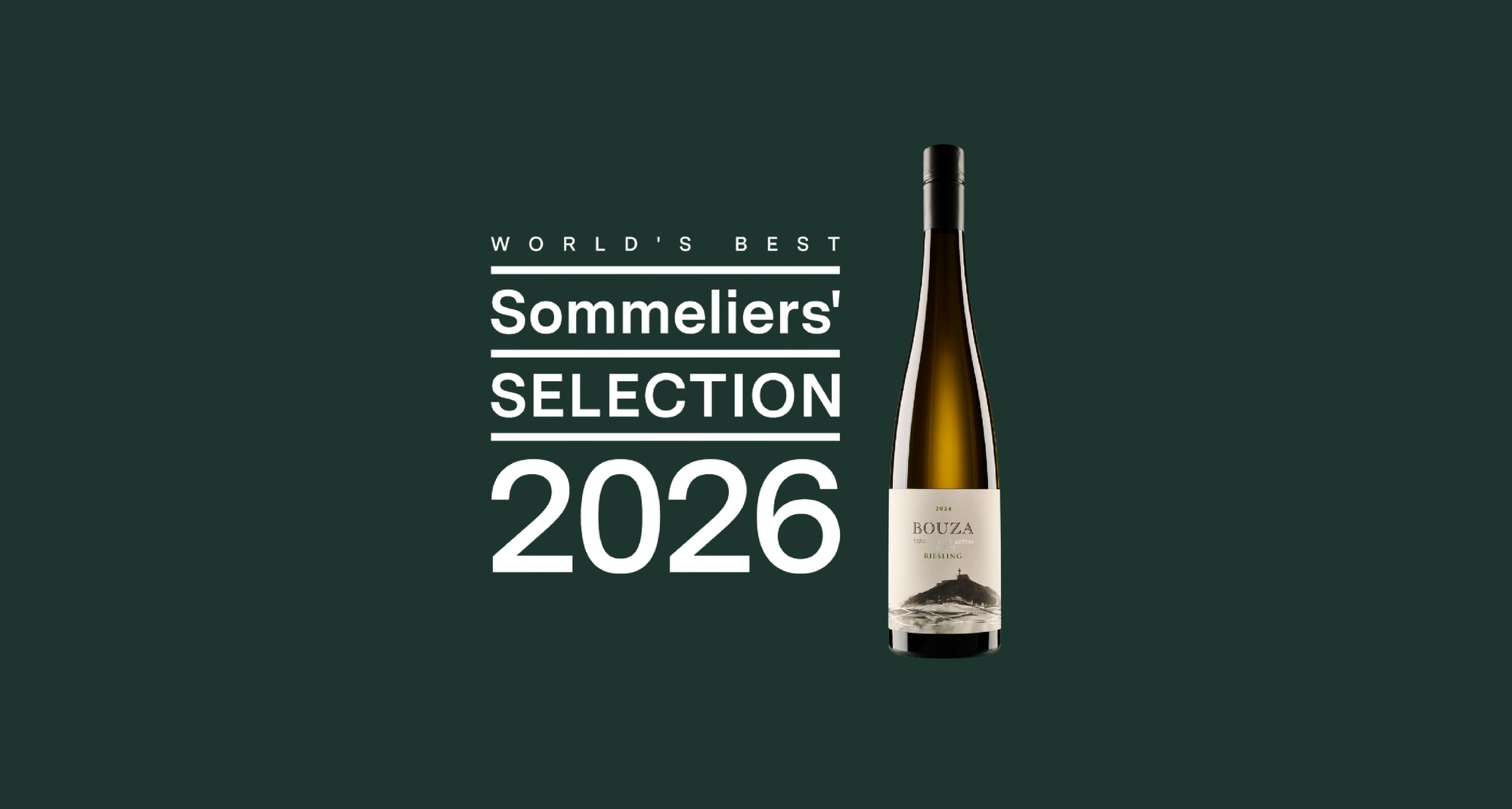 Nuestro Riesling Pan de Azúcar 2024 fue seleccionado por los mejores sommeliers del mundo