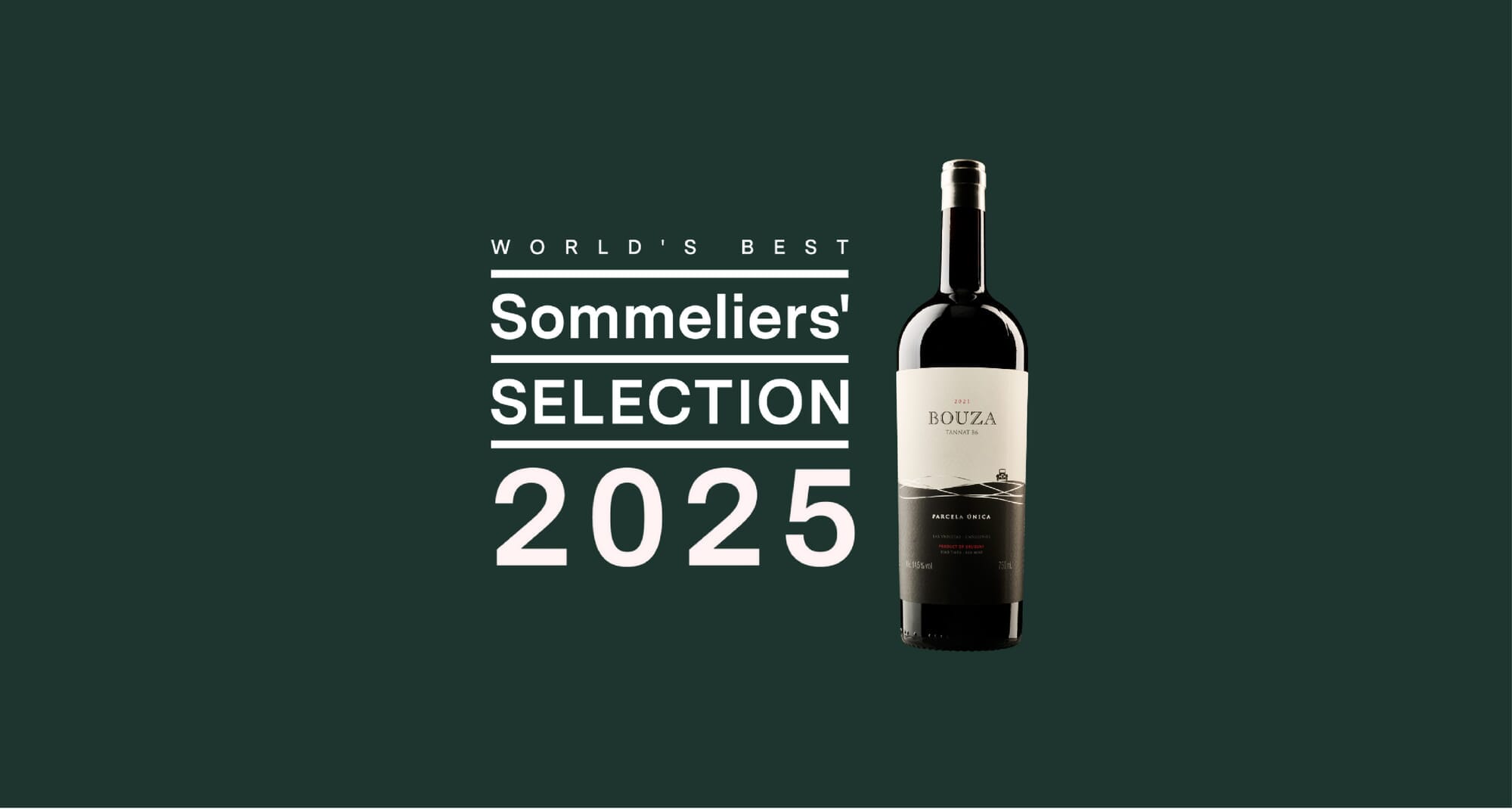 Nuestro Tannat B6 2021 fue seleccionado por los mejores sommeliers del mundo