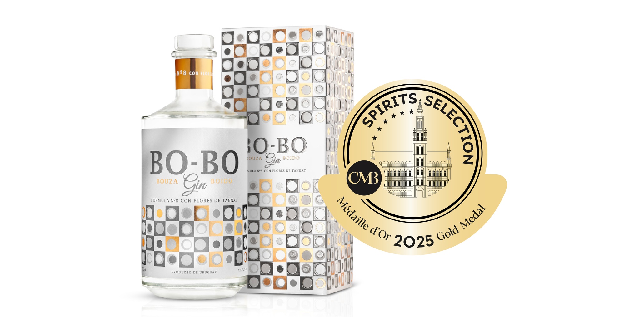 Medalla de Oro para nuestro Bo-Bo Gin N°8