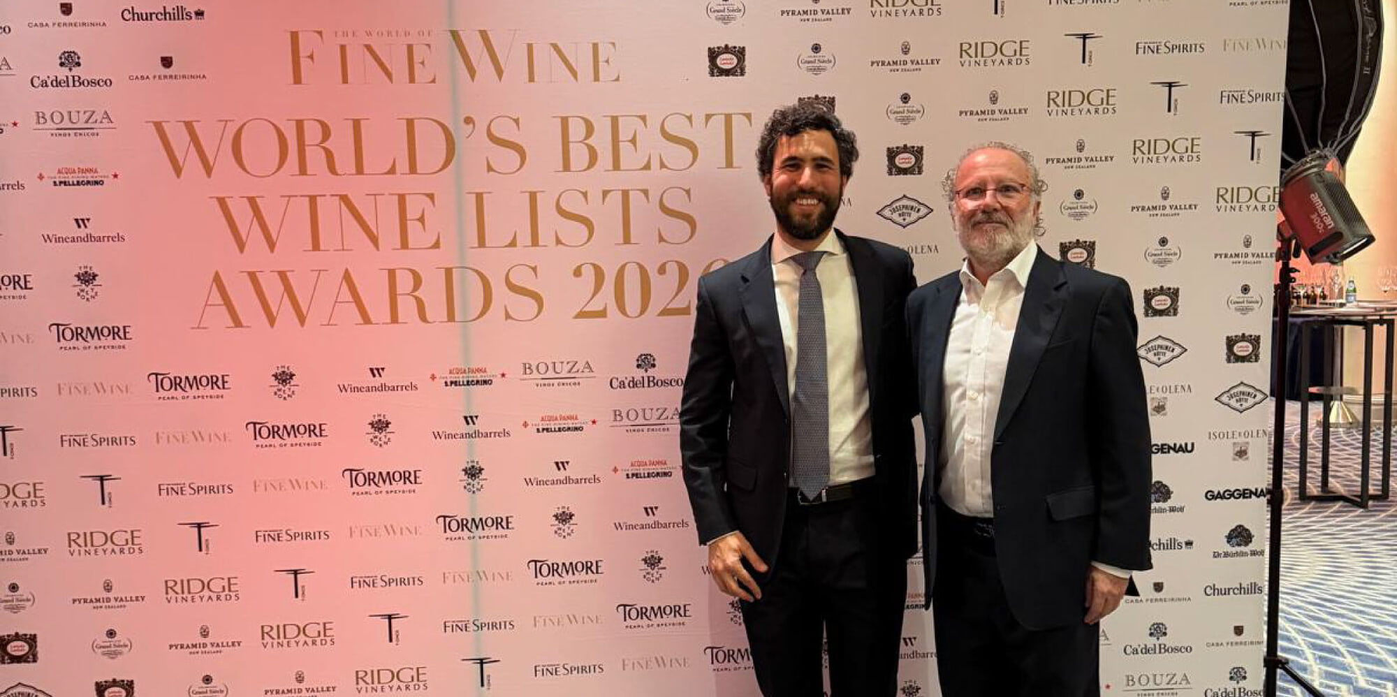 Presentes en The World’s Best Wine Lists Awards 2026