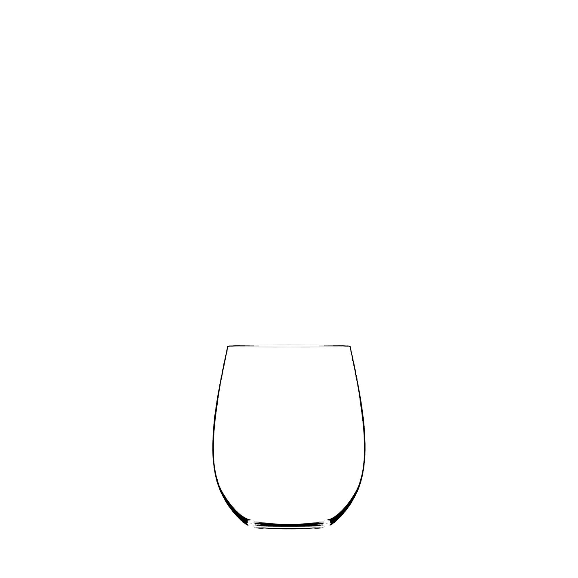 Vaso Numero 7 Handmade 36 CL x6 un