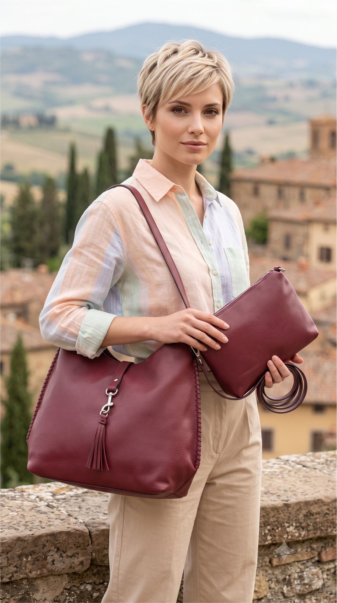 BOLSO BIANCA +ESTUCHE PU  46X40