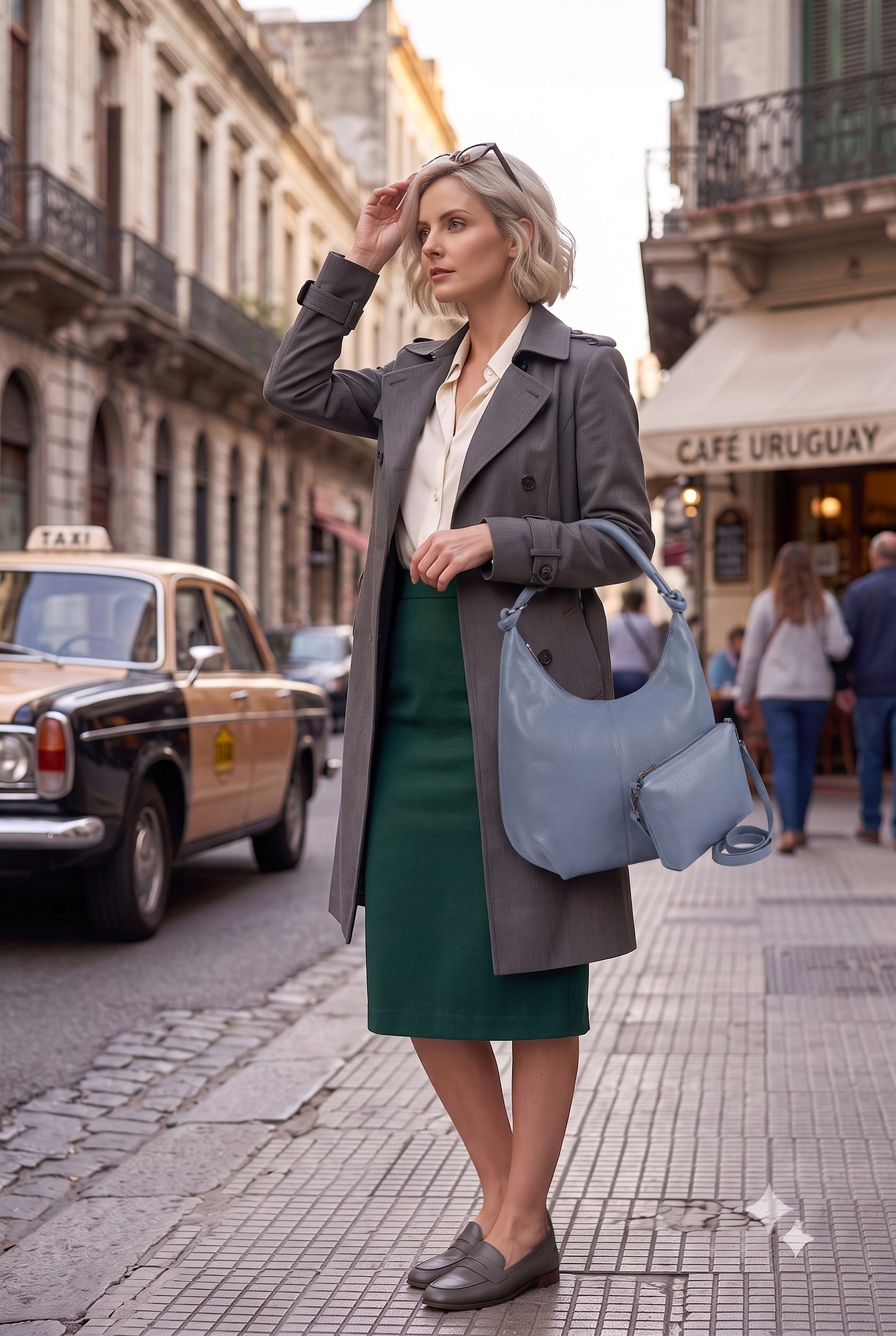 BOLSO+ MONEDERO PU SOFIA 42x32