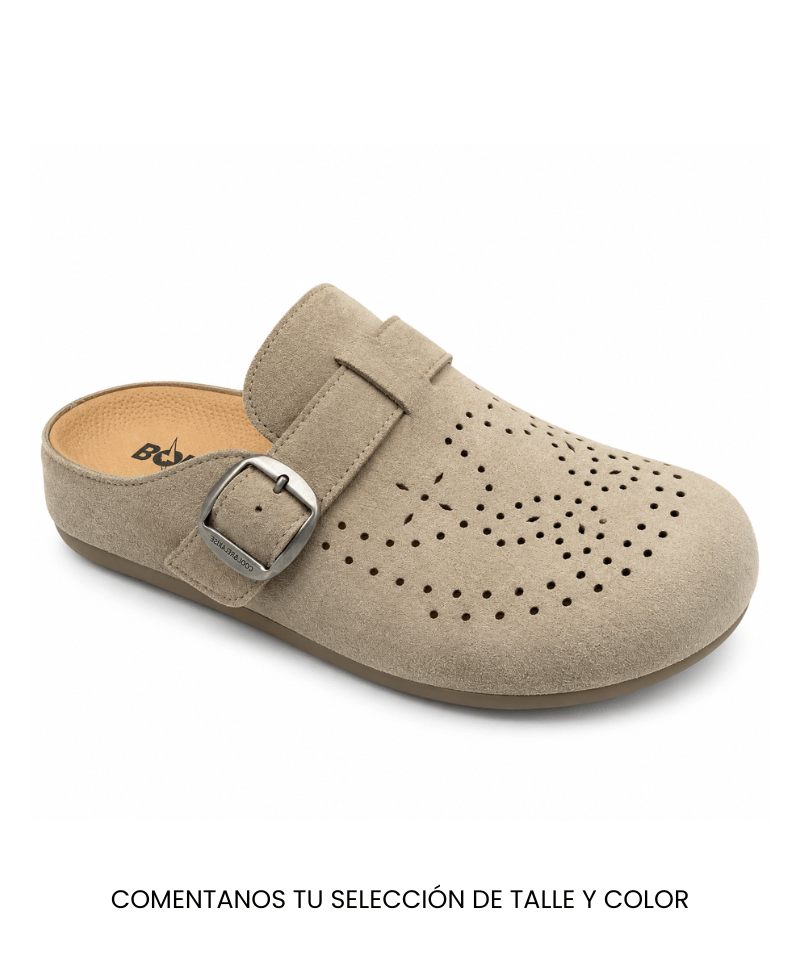 SUECO** GAMUZA PERFORADO C/HEBILLA 39-44