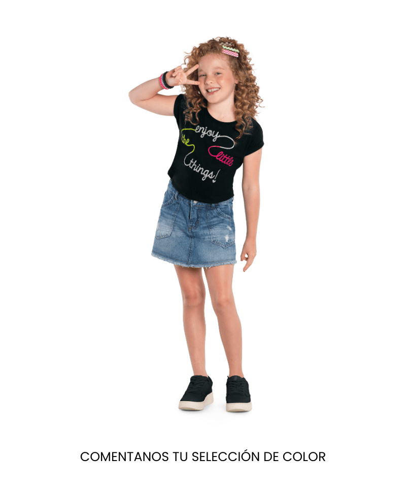 BLUSA LITTLE  M/C