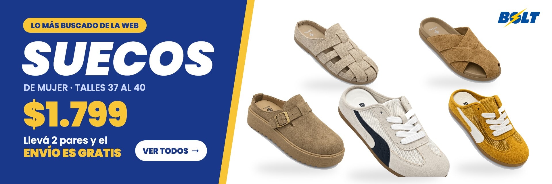 Suecos $1.799 - 2 pares envío gratis