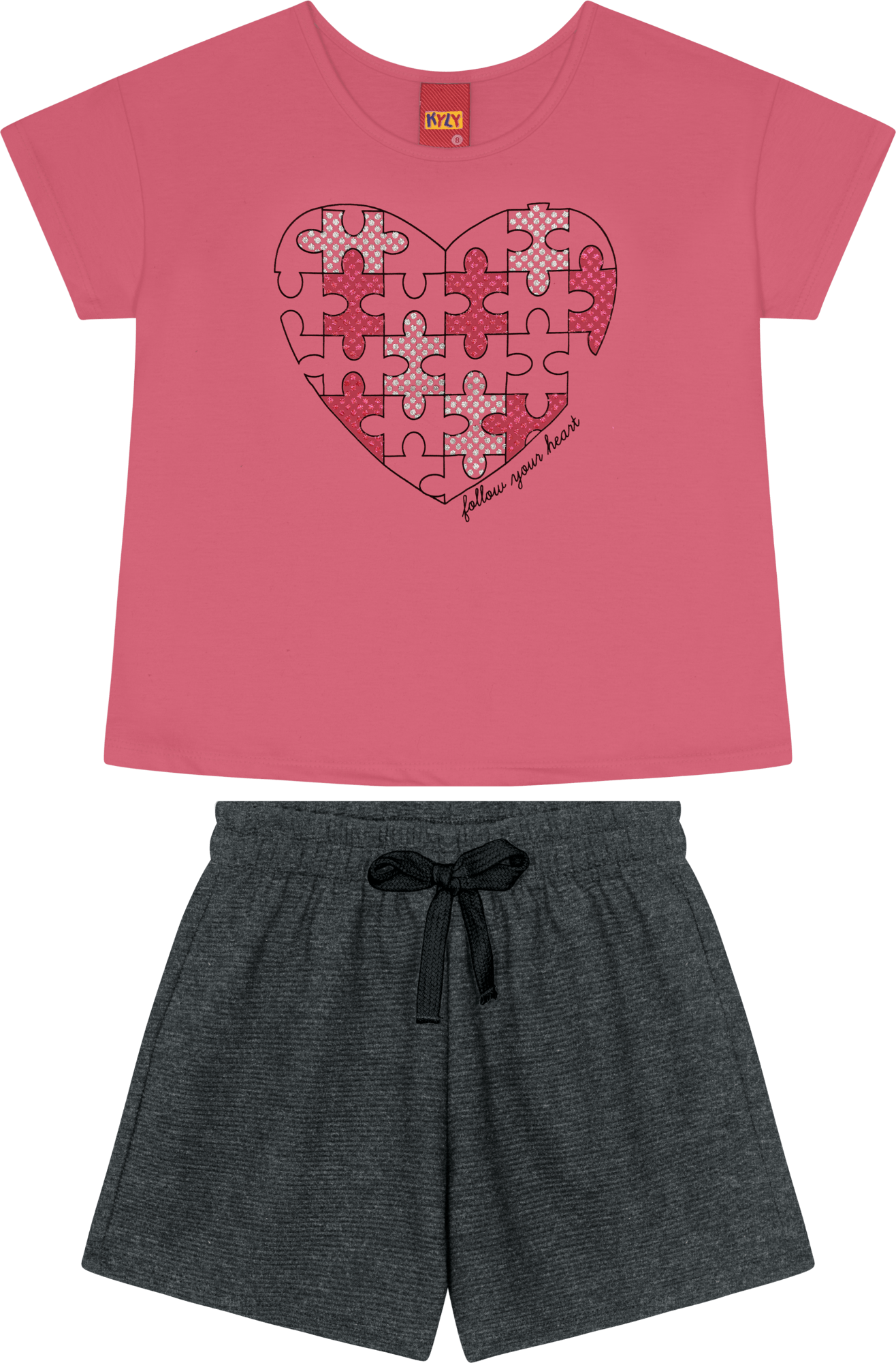 CONJUNTO CORAZON M/C
