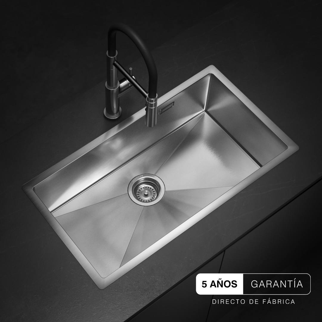 JOHNSON SIGNATURE ENKEL INOX PILETA 75*42*22 CMS C/ACCESORIOS
