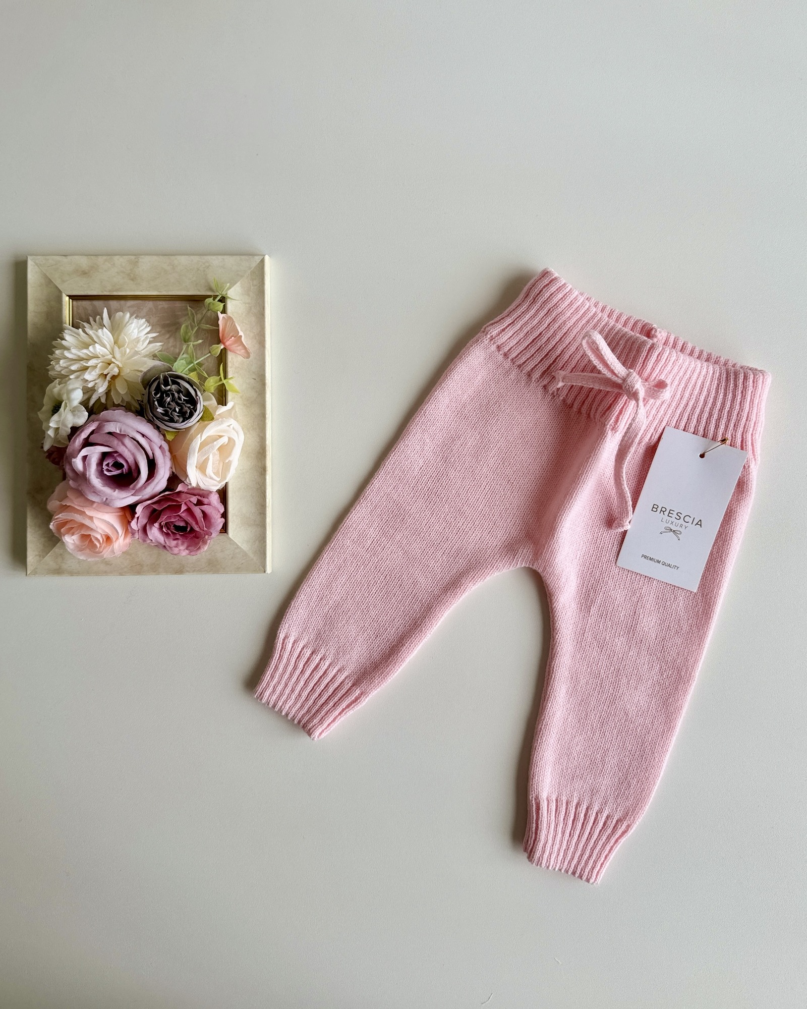Pantalon Tejido  Premium Rosa