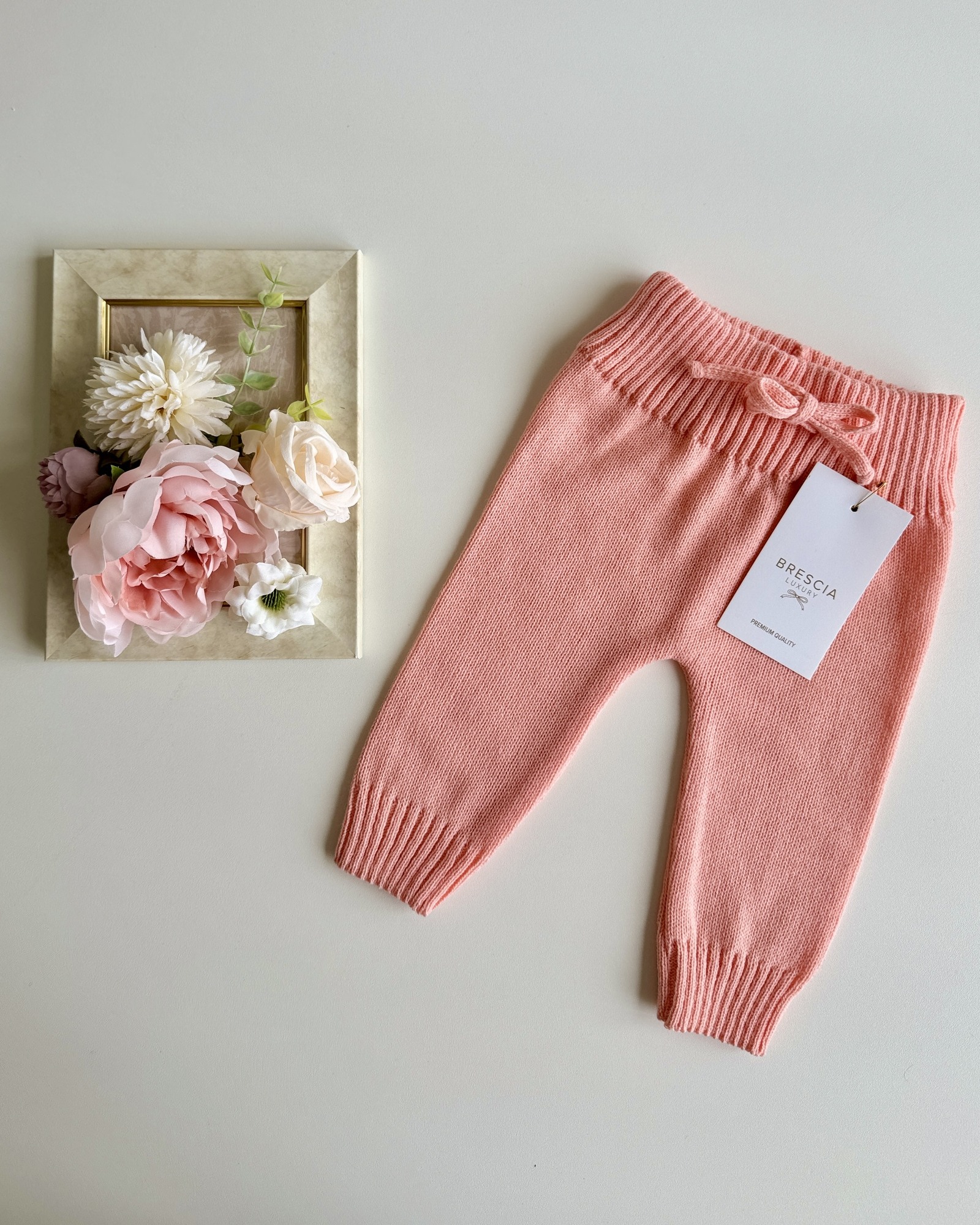 Pantalon Tejido  Premium  Salmon