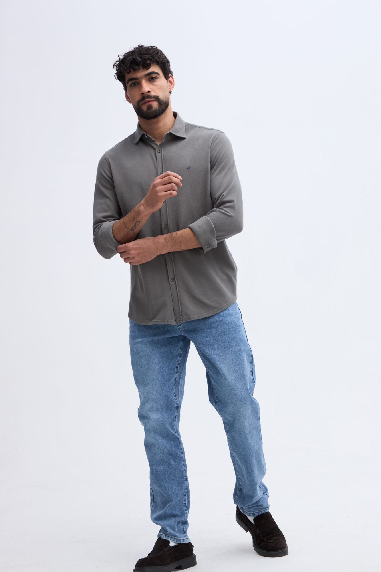 CAMISA MANGA LARGA ROSS
