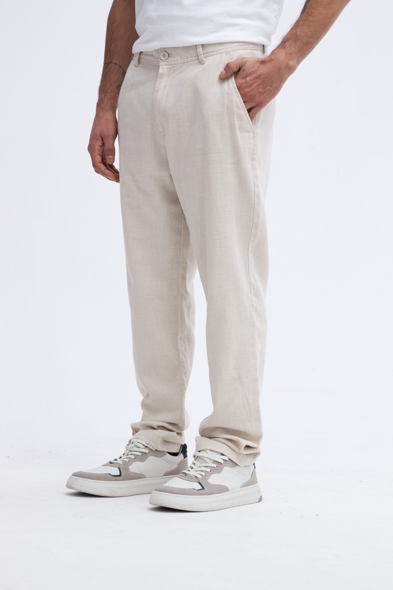 PANTALÓN DE LINO CAMUS