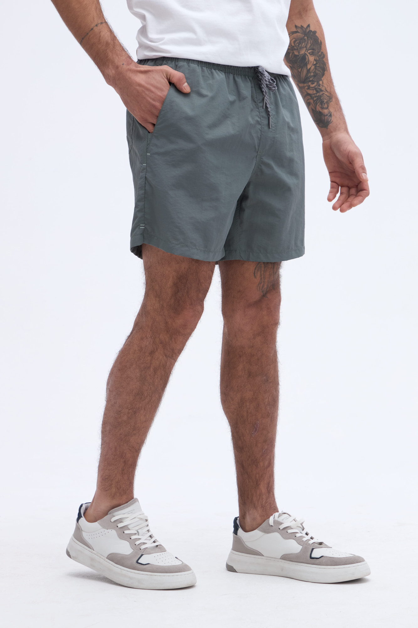 SHORT DE BAÑO LISO ALLEY