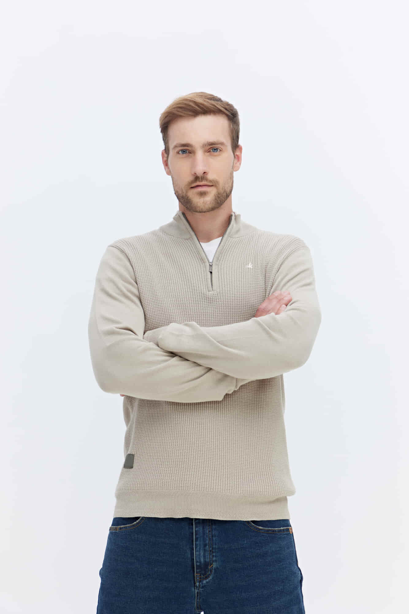 SWEATER MEDIO CIERRE ASTI