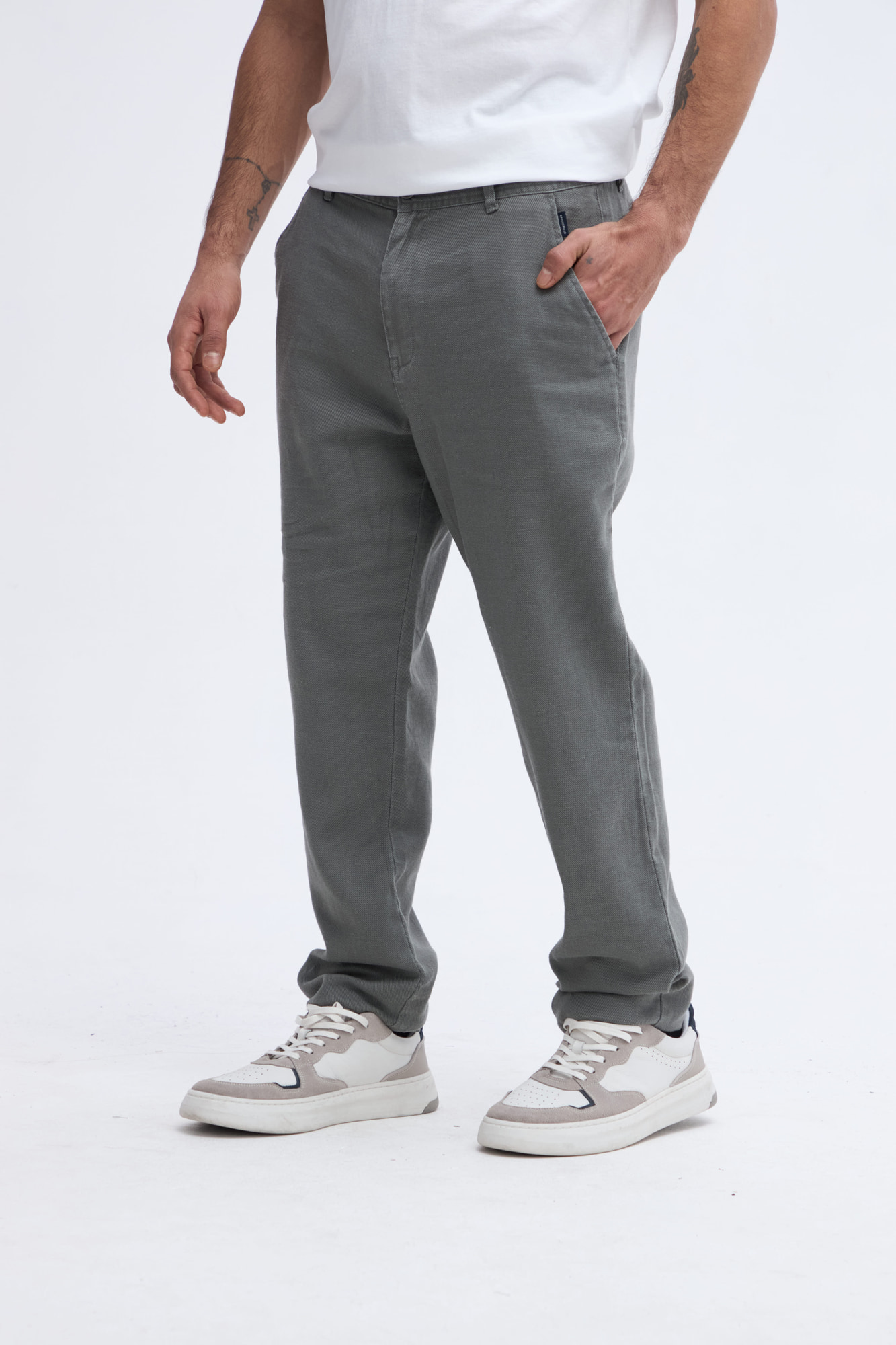 PANTALÓN DE LINO CAMUS