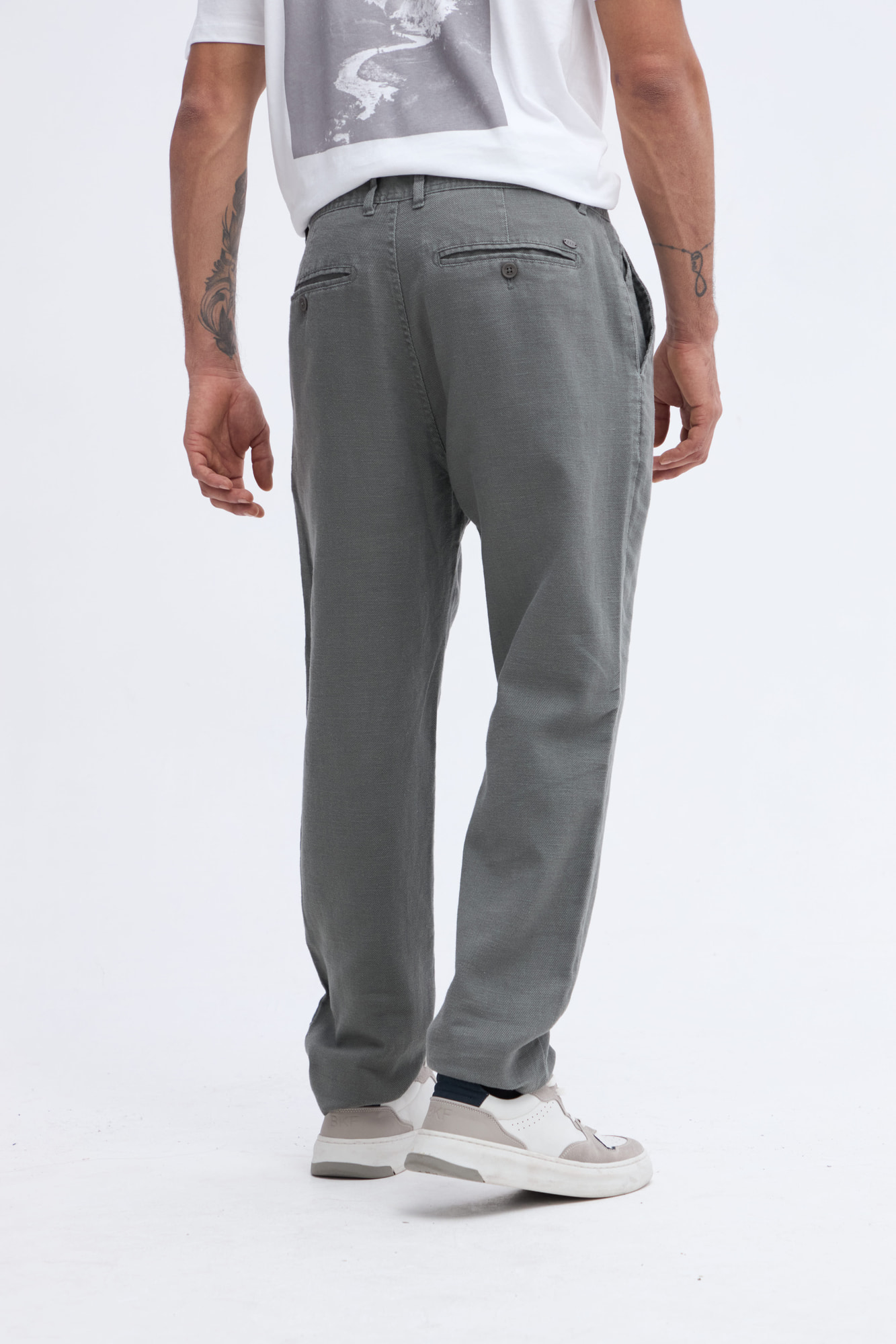 PANTALÓN DE LINO CAMUS