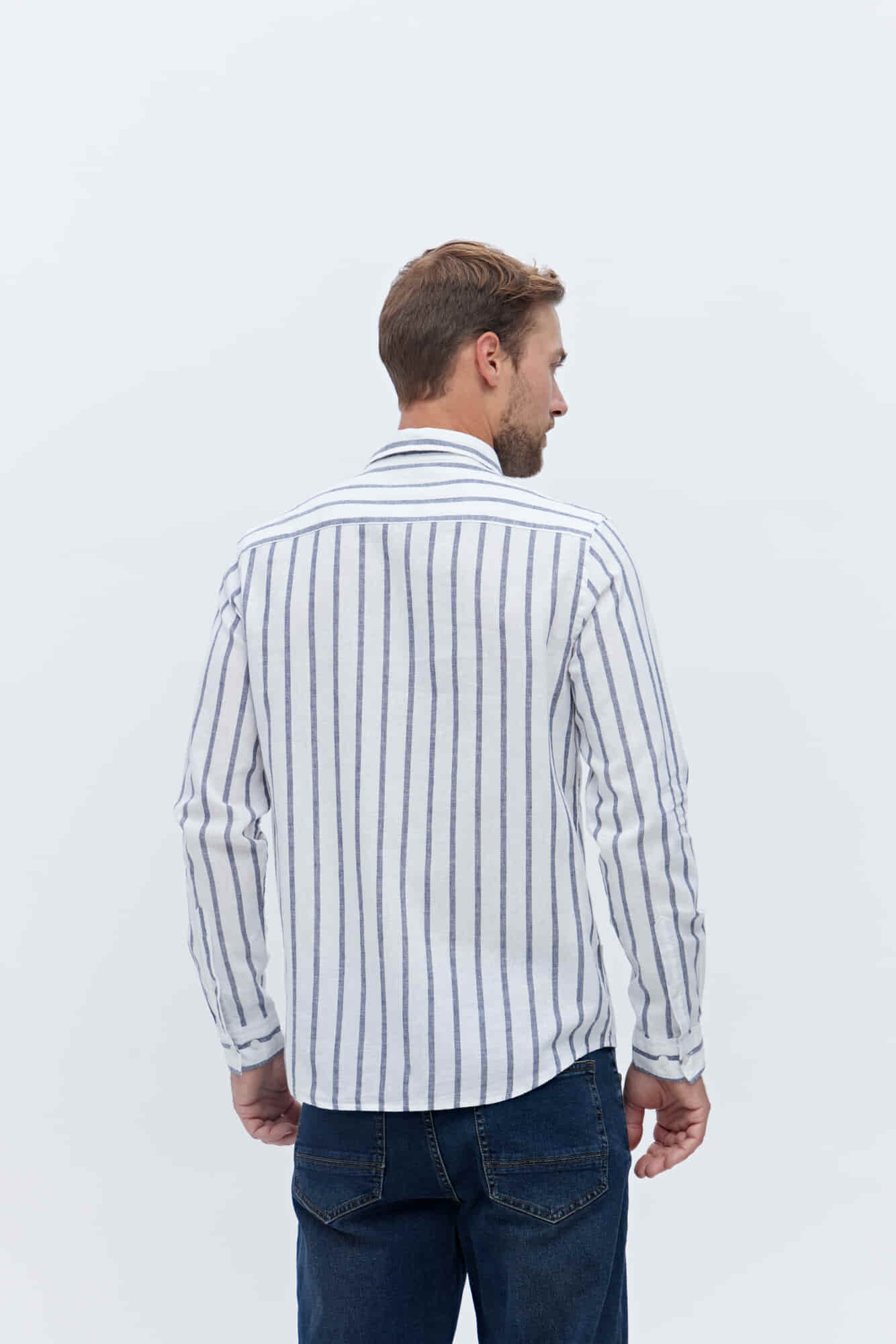 CAMISA MANGA LARGA DE LINO ARSENE