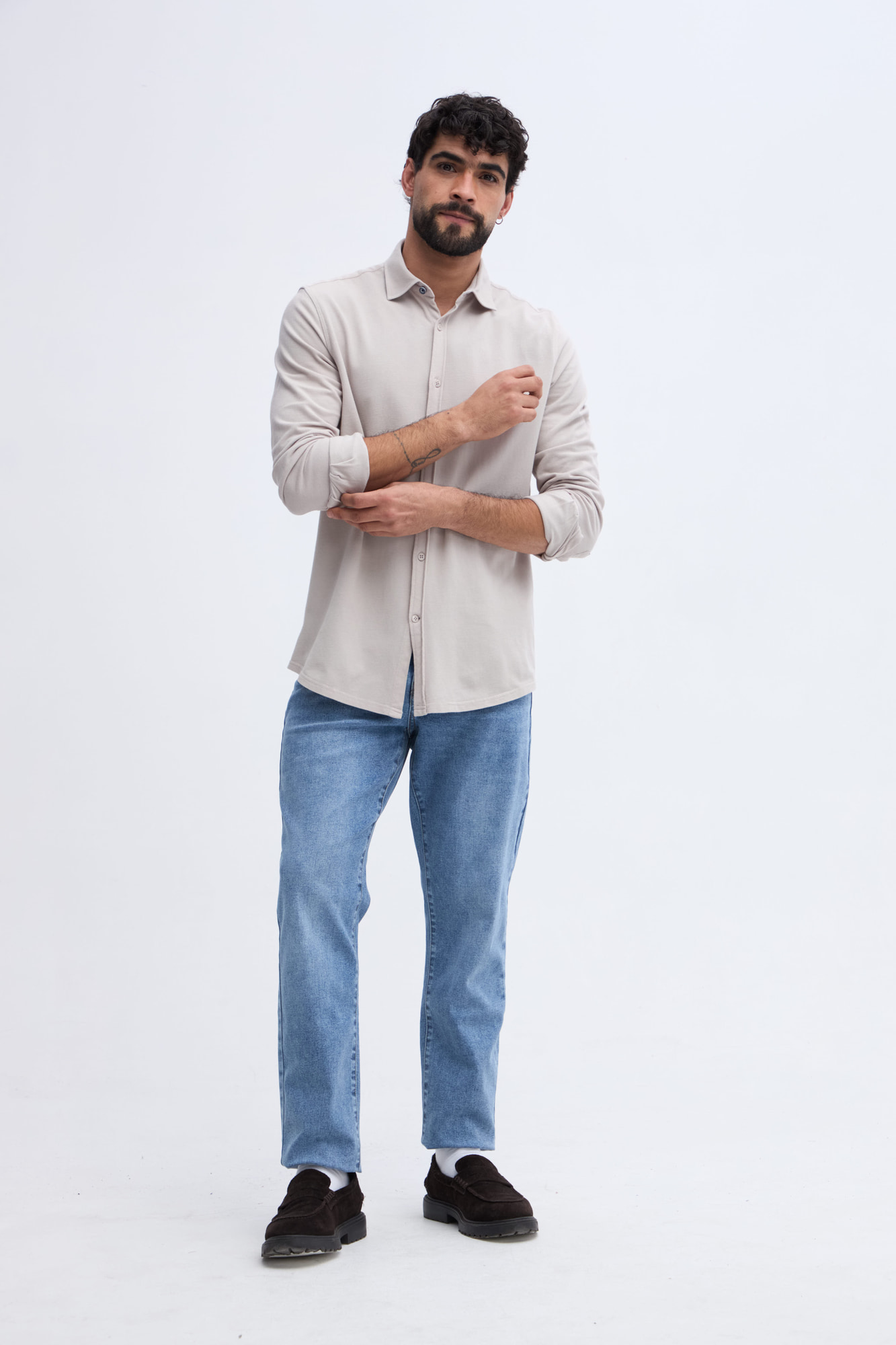 CAMISA MANGA LARGA ROSS