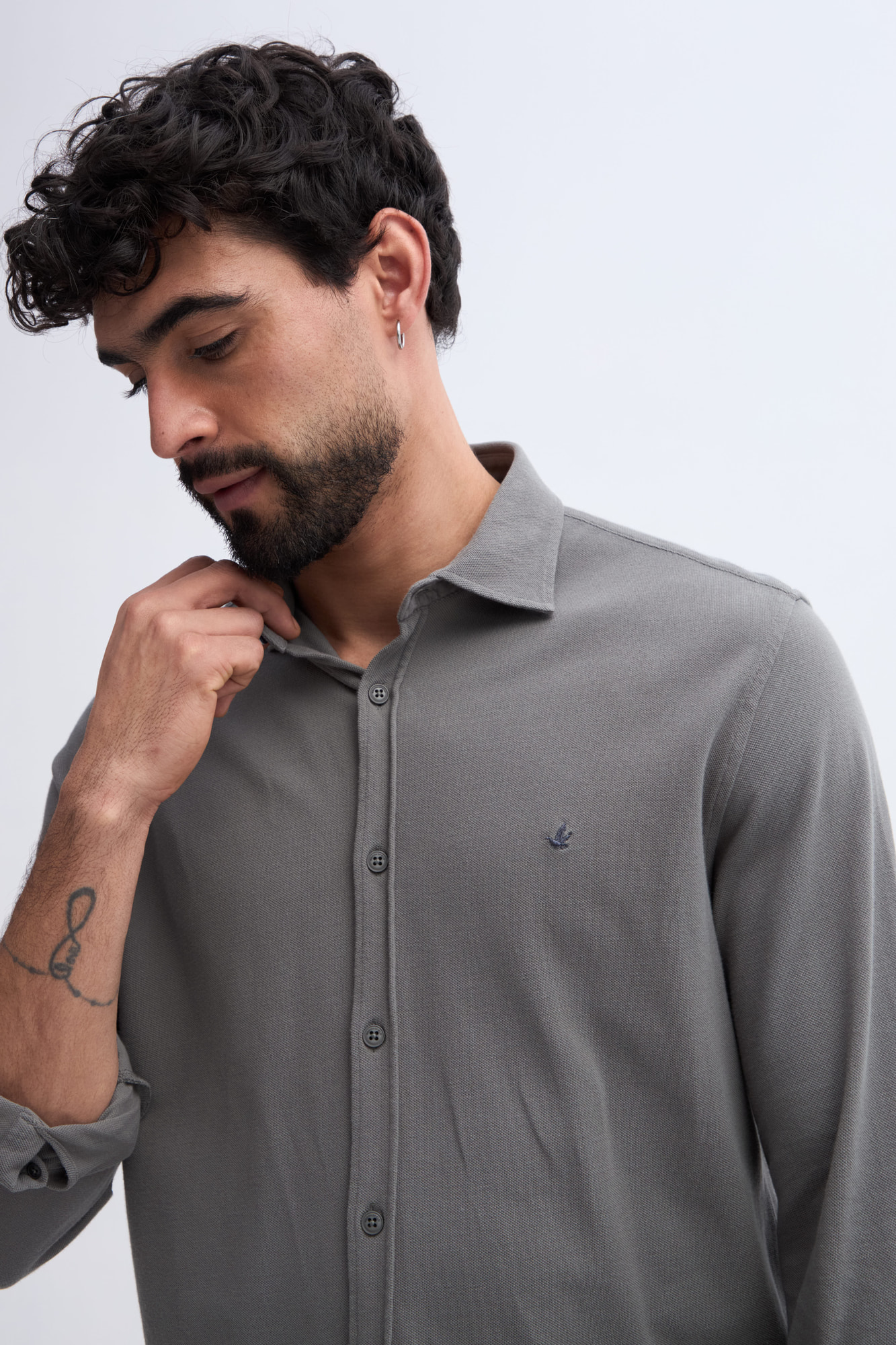 CAMISA MANGA LARGA ROSS