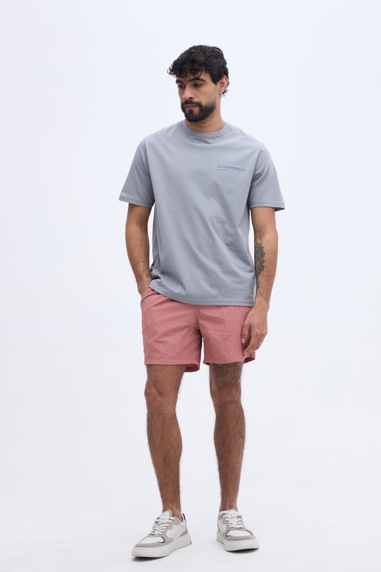 SHORT DE BAÑO LISO ALLEY