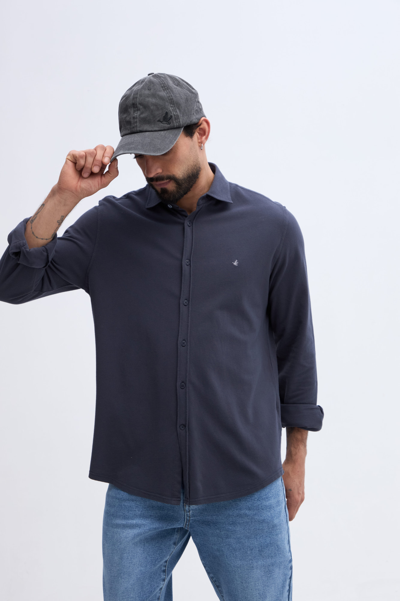 CAMISA MANGA LARGA ROSS
