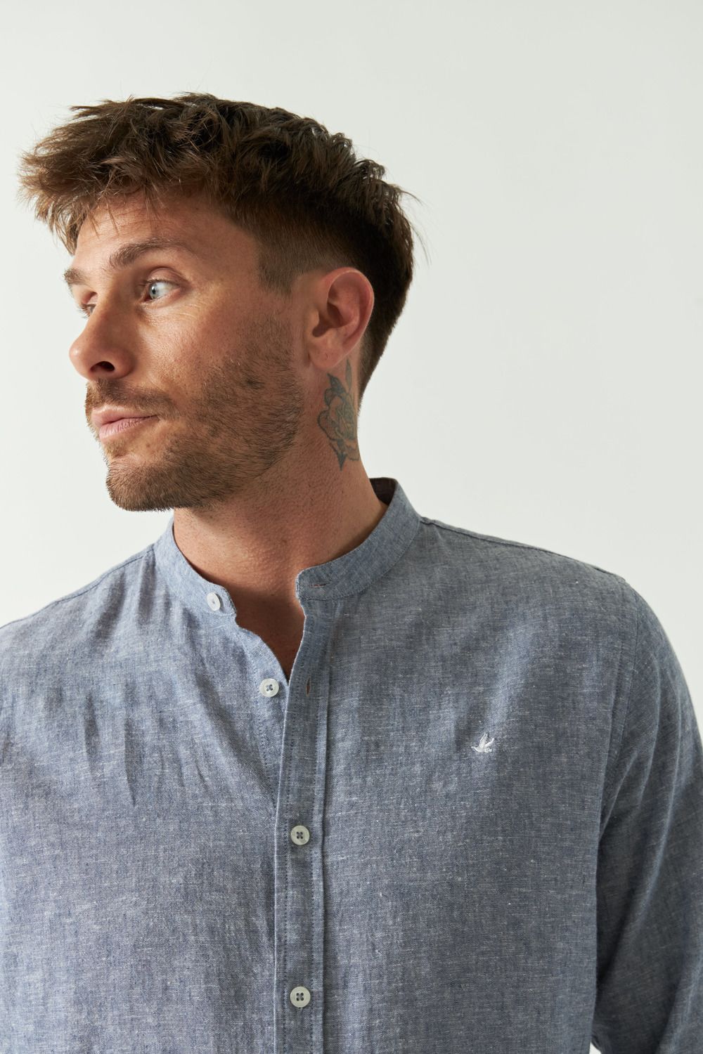 CAMISA DE LINO MARIN