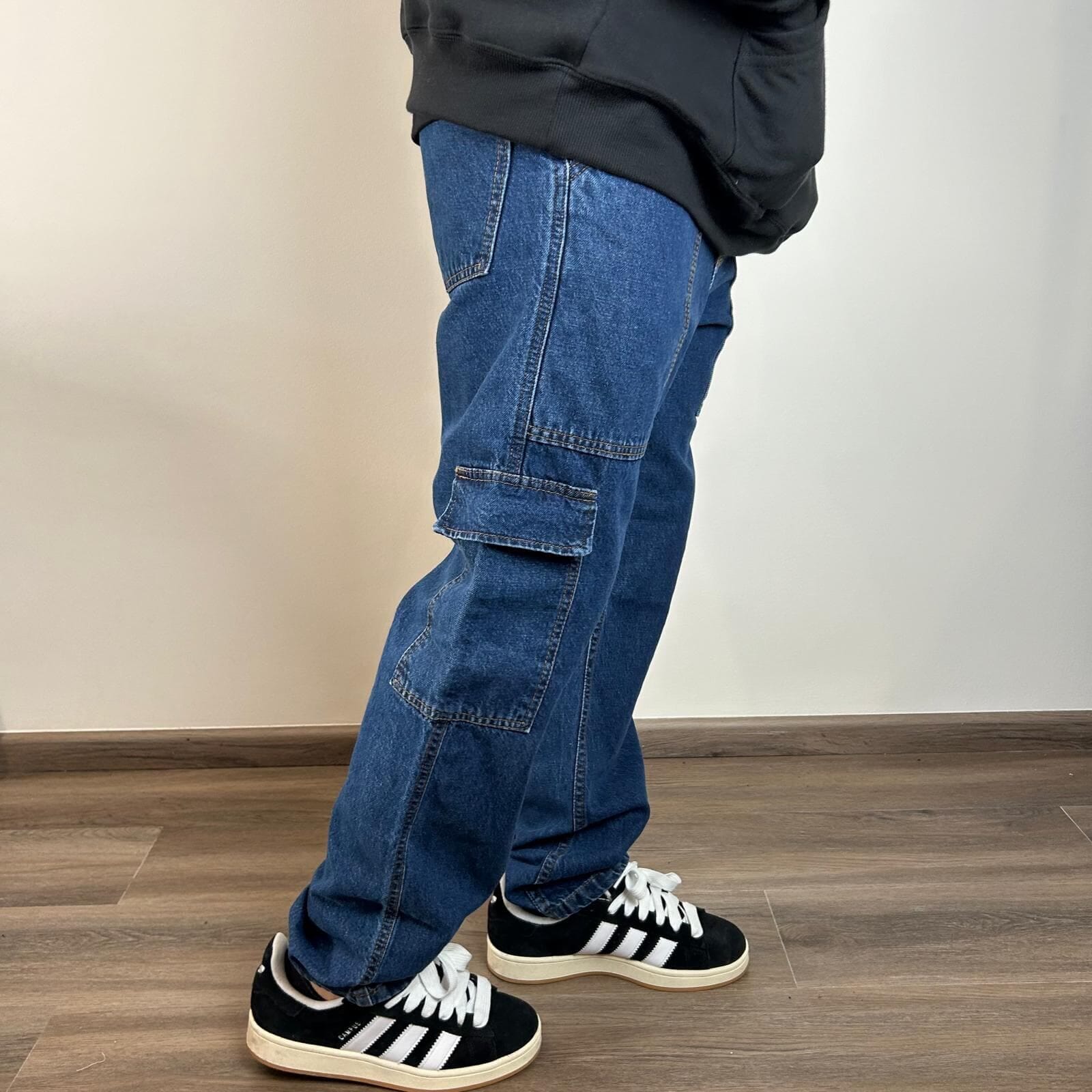 Pantalon cargo recto