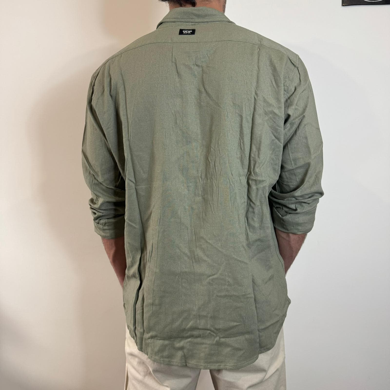 Camisa Manga Larga Lino Raze